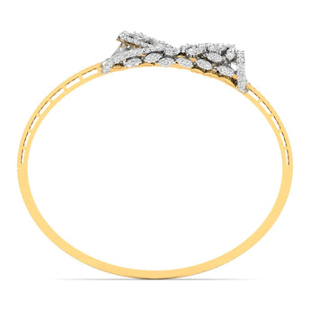 Ivana Jewels Bracelets 1.57ct Round Diamond Bangle