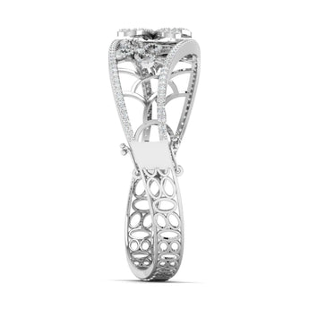 Ivana Jewels Bracelets Bangle with Floral Design
