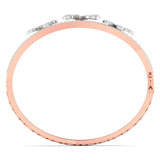 Ivana Jewels Bracelets Bangle with Floral Design