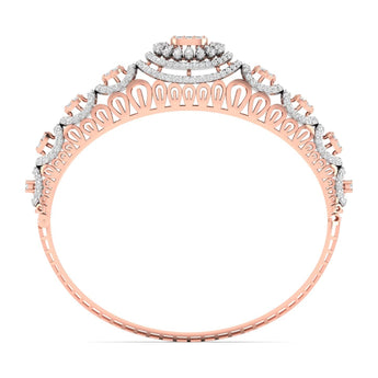 Ivana Jewels Bracelets Designer Gold Diamond Bangle