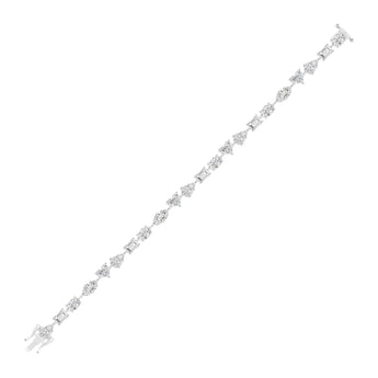 Ivana Jewels Bracelets Diamond Bracelet with Various Cuts
