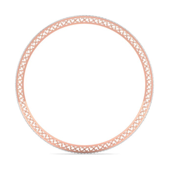 Ivana Jewels Bracelets Diamond Set Open Design Bangle