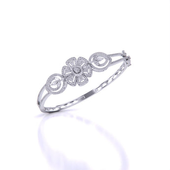 Ivana Jewels Bracelets Elegant Diamond Bangle