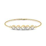 Ivana Jewels Bracelets Gold / 14KT Symmetrical Curve Bracelet