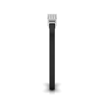 Ivana Jewels Bracelets Ivana Men's Bracelet With Black Colour Band