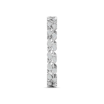 Ivana Jewels Bracelets Leaf Design Diamond Bangle