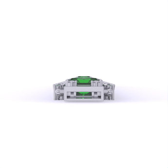Ivana Jewels Bracelets Radiant Cut Green EMERALD Fancy Bracelet