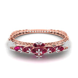 Ivana Jewels Bracelets Rose Gold / 14KT 2.75ct Gem-Rich Diamond Bangle