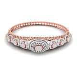 Ivana Jewels Bracelets Rose Gold / 14KT Designer Gold Diamond Bangle