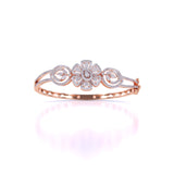 Ivana Jewels Bracelets Rose Gold / 14KT Elegant Diamond Bangle