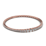 Ivana Jewels Bracelets Rose Gold / 14KT Everyday Wear Tennis Bracelet For Her