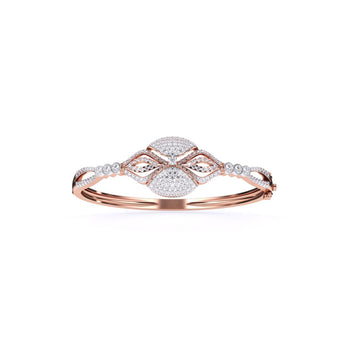 Ivana Jewels Bracelets Rose Gold / 14KT Fashion Jewellery Lab Grown Diamond Bangle