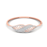 Ivana Jewels Bracelets Rose Gold / 14KT Filigree Lace Bangle