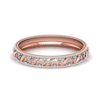 Ivana Jewels Bracelets Rose Gold / 14KT Gold Diamond Bangle
