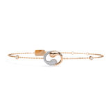 Ivana Jewels Bracelets Rose Gold / 14KT Heartfelt Diamond Bangle