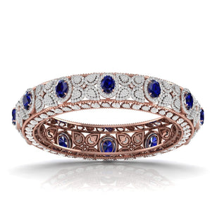 Ivana Jewels Bracelets Rose Gold / 14KT Traditional Style Bangle/Bracelet