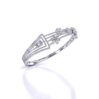 Ivana Jewels Bracelets Royal Fancy Designed Bangle