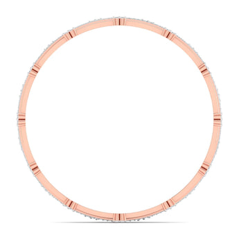Ivana Jewels Bracelets Triple Row Diamond Bracelet