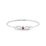 Ivana Jewels Bracelets White Gold / 14KT Dainty Diamond Gold Bracelet