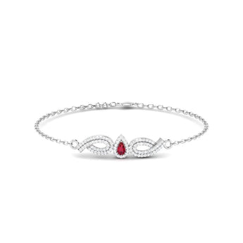 Ivana Jewels Bracelets White Gold / 14KT Dainty Diamond Gold Bracelet