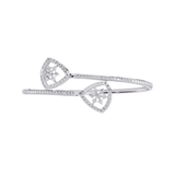 Ivana Jewels Bracelets White Gold / 14KT Delicate Diamond Bangle