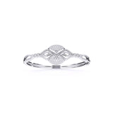 Ivana Jewels Bracelets White Gold / 14KT Fashion Jewellery Lab Grown Diamond Bangle