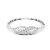 Ivana Jewels Bracelets White Gold / 14KT Filigree Lace Bangle
