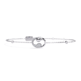 Ivana Jewels Bracelets White Gold / 14KT Heartfelt Diamond Bangle