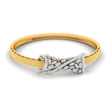 Ivana Jewels Bracelets Yellow Gold / 14KT 1.57ct Round Diamond Bangle