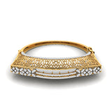 Ivana Jewels Bracelets Yellow Gold / 14KT 3.00ct  Accent Diamond Bangle