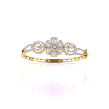 Ivana Jewels Bracelets Yellow Gold / 14KT Elegant Diamond Bangle