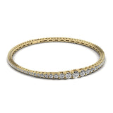 Ivana Jewels Bracelets Yellow Gold / 14KT Everyday Wear Tennis Bracelet For Her