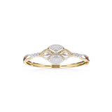 Ivana Jewels Bracelets Yellow Gold / 14KT Fashion Jewellery Lab Grown Diamond Bangle