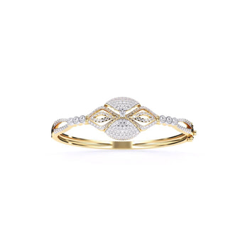 Ivana Jewels Bracelets Yellow Gold / 14KT Fashion Jewellery Lab Grown Diamond Bangle