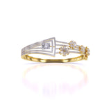 Ivana Jewels Bracelets Yellow Gold / 14KT Royal Fancy Designed Bangle