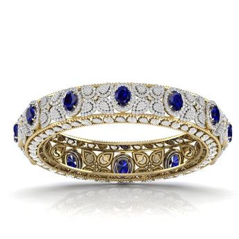 Ivana Jewels Bracelets Yellow Gold / 14KT Traditional Style Bangle/Bracelet