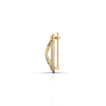 Ivana Jewels Brooch Sparkling Letter Brooch