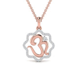 Ivana Jewels Charms & Pendant Rose Gold / 14KT Divine OM Pendant