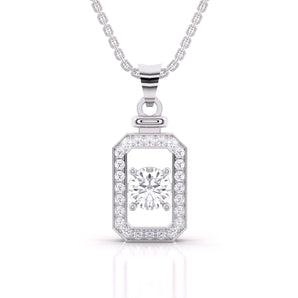 Ivana Jewels Charms & Pendant White Gold / 14KT 1 Carat Solitaire Diamond Pendant Bourth