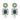 Buy Gold Diamond Dangler Earring from Ivana Jewels Best lab grown diamond jewellery brand
