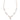 Buy Bow Delicate Diamond Minimalist Necklace at Ivana Jewels Best lab grown diamond jewellery brand
