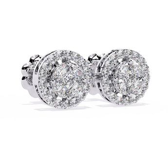 Ivana Jewels Earrings Chic  Diamond Earrings for Women