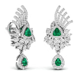 Ivana Jewels Earrings Coloured, Fancy Shape & Round Shape Diamonds Earring