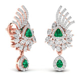 Ivana Jewels Earrings Coloured, Fancy Shape & Round Shape Diamonds Earring