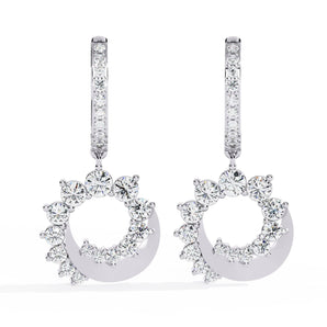 Ivana Jewels Earrings Crescent Moon Earrings