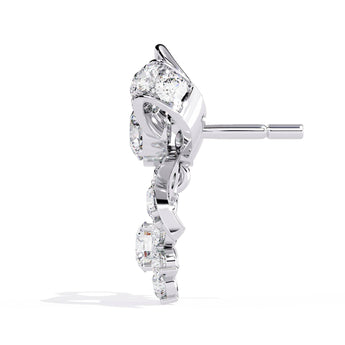 Ivana Jewels Earrings Dainty Bow and Crystal Earrings