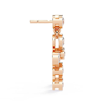Ivana Jewels Earrings Dainty Diamond Dangling Drop Earrings