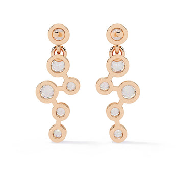 Ivana Jewels Earrings Dainty Diamond Dangling Drop Earrings