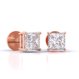 Ivana Jewels Earrings Fancy Princess Shape studs Earrings