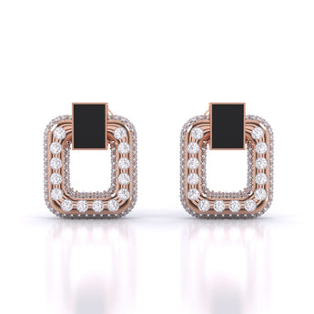 Ivana Jewels Earrings Rose Gold / 14KT Classic Stud Earrings